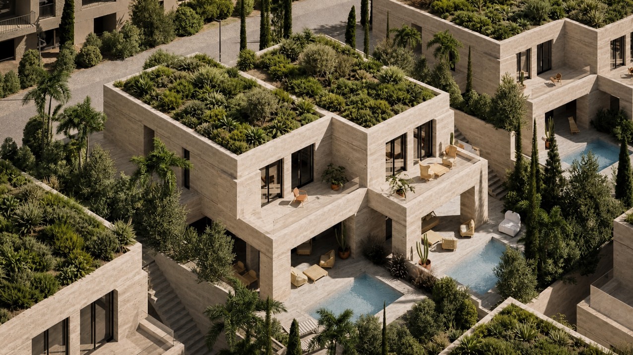 Twin Villas ne Sun Palase